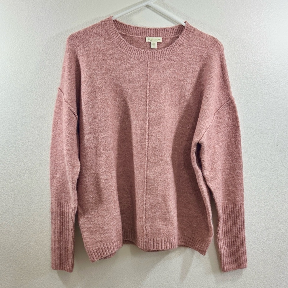 Legendary Outfitters Pink Sweater Size Medium Cozy Pullover